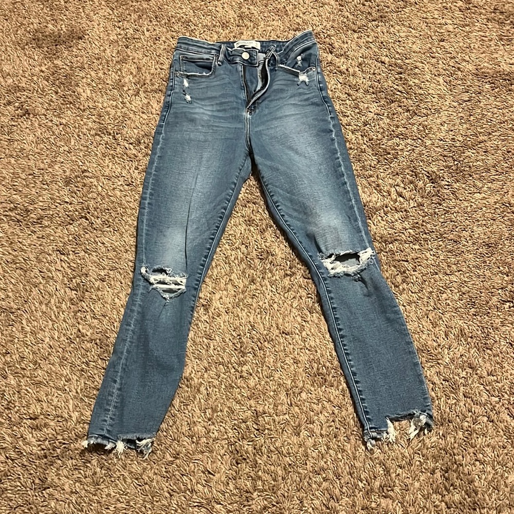 Abercrombie curve love jeans